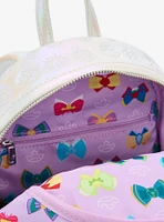Loungefly Disney Princess Bows Iridescent Mini Backpack - BoxLunch Exclusive