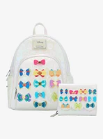 Loungefly Disney Princess Bows Iridescent Mini Backpack - BoxLunch Exclusive