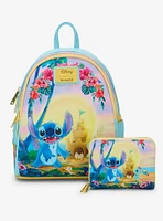 Loungefly Disney Lilo & Stitch Beach Scene Mini Backpack - BoxLunch Exclusive