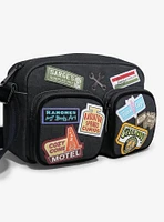 Loungefly Disney Pixar Cars Radiator Springs Patches Crossbody Bag - BoxLunch Exclusive