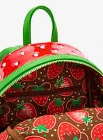 Loungefly Disney Minnie Mouse Chocolate Dipped Strawberry Ears Scented Mini Backpack - BoxLunch Exclusive
