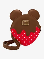 Loungefly Disney Minnie Mouse Chocolate Dipped Strawberry Ears Scented Figural Crossbody Bag - BoxLunch Exclusive