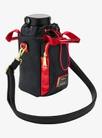 Loungefly Disney Minnie Mouse Metallic Red Embossed Water Bottle Holder Crossbody Bag - BoxLunch Exclusive