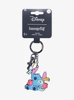 Loungefly Disney Lilo & Stitch Scrump & Stitch Multi-Charm Keychain - BoxLunch Exclusive