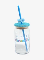 Sanrio Cinnamoroll Rhinestone Tumbler with Straw Charm — BoxLunch Exclusive