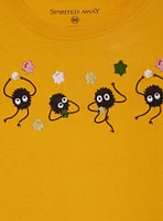 Our Universe Studio Ghibli® Spirited Away Embroidered Soot Sprites Women's Cropped T-Shirt - BoxLunch Exclusive