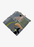 The Wizard of Oz Wicked Witch of the West Tapestry Throw Blanket