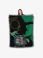 The Wizard of Oz Expecting Company Tapestry Throw Blanket