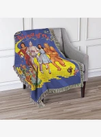 The Wizard of Oz Welcome to Oz Tapestry Throw Blanket