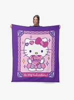 Sanrio Hello Kitty Valentines Love Silk Touch Throw Blanket