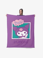 Sanrio My Melody Yeah Kuromi Silk Touch Throw Blanket