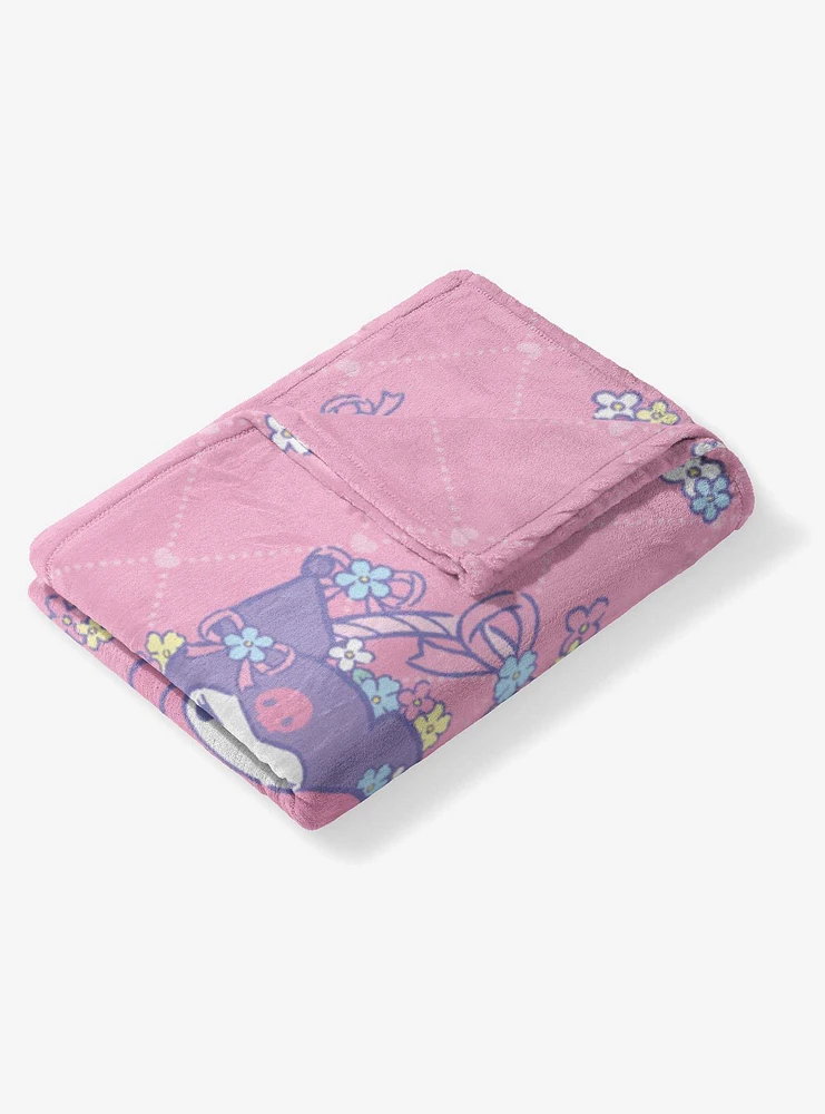 Sanrio My Melody Basket Of Fun Silk Touch Throw Blanket