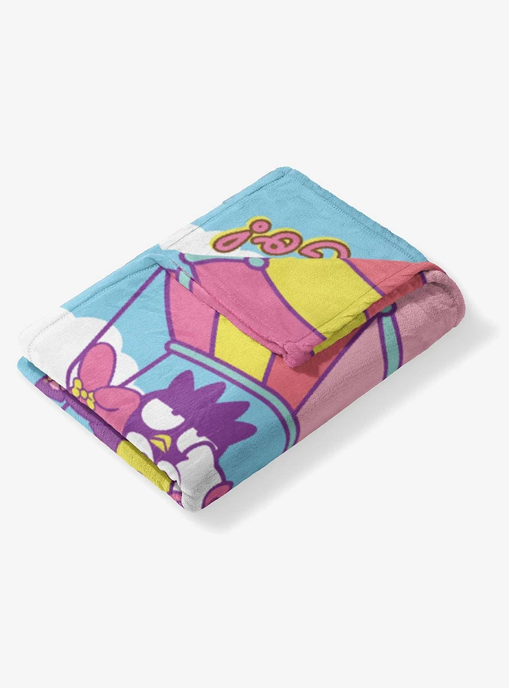 Sanrio Hello Kitty Flying Together Silk Touch Throw Blanket