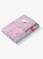 Sanrio Hello Kitty Kawaii Tokyo Silk Touch Throw Blanket