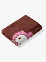 Sanrio Hello Kitty Chocokitty Silk Touch Throw Blanket