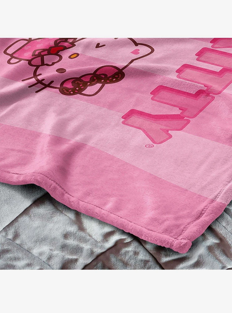 Sanrio Hello Kitty Sweetie Treats Silk Touch Throw Blanket