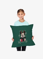 Disney Mickey & Friends Yuletide Fun Throw Pillow