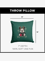 Disney Mickey & Friends Yuletide Fun Throw Pillow