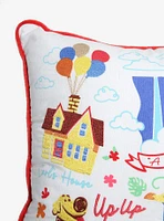 Disney Pixar Up Paradise Falls Embroidered Pillow — BoxLunch Exclusive