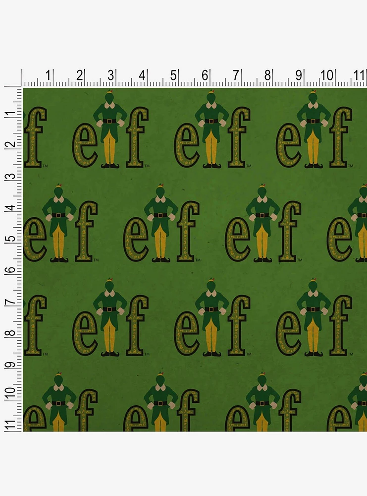 Elf Movie Logo Kraft Wrapping Paper