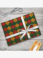 Elf Movie Drawn Pattern Kraft Wrapping Paper