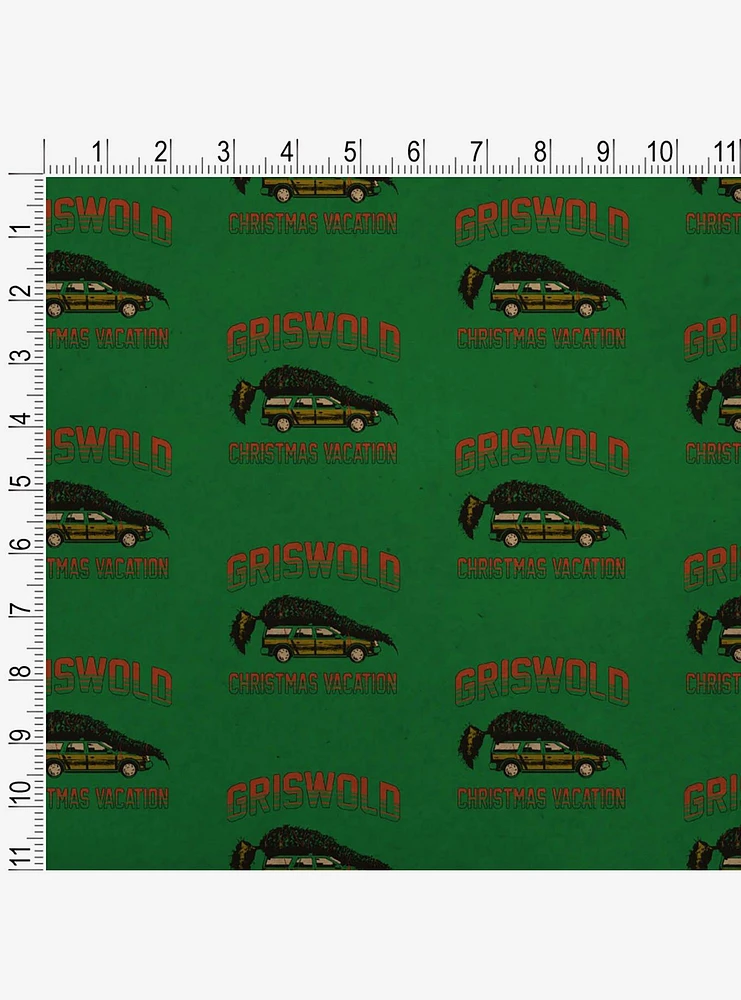 National Lampoon's Christmas Vacation Griswold Vacation Kraft Wrapping Paper