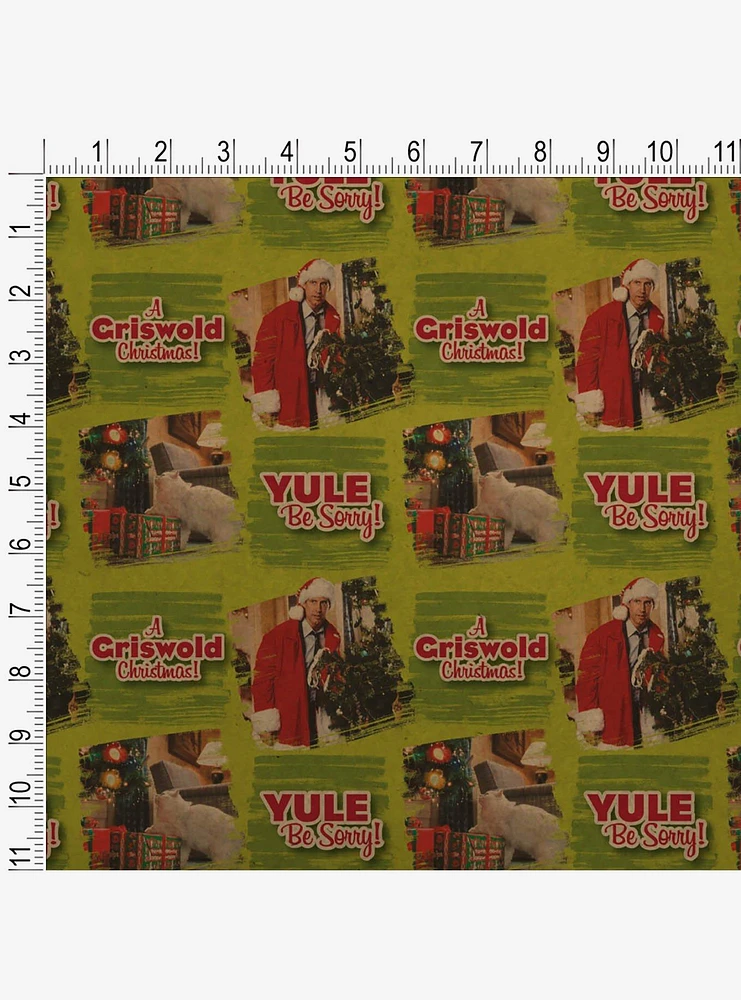 National Lampoon's Christmas Vacation Clark Pattern Kraft Wrapping Paper