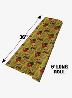 National Lampoon's Christmas Vacation Clark Pattern Kraft Wrapping Paper