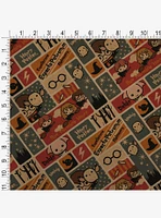 Harry Potter Cute Chibi Kraft Pattern Wrapping Paper