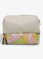 Strawberry Shortcake Patchwork Dual Compartment Cosmetic Bag - BoxLunch Exclusive
