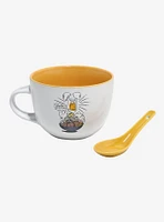Gudetama Ramen Scene Mug and Spoon Set