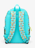 SpongeBob SquarePants Krabby Patty Multi-Pocket Backpack — BoxLunch Exclusive