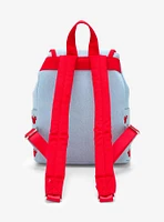 Loungefly Disney Mickey Mouse Cherries Denim Mini Backpack - BoxLunch Exclusive