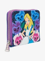 Loungefly Disney Alice in Wonderland Alice & Flowers Zip Wallet — BoxLunch Exclusive