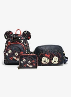 Loungefly Disney Mickey & Minnie Halloween Ears Glow-in-the-Dark Mini Backpack - BoxLunch Exclusive