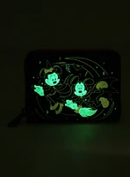 Loungefly Disney Mickey & Minnie Halloween Glow-in-the-Dark Wallet - BoxLunch Exclusive