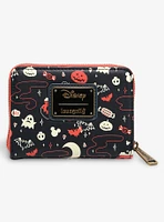 Loungefly Disney Mickey & Minnie Halloween Glow-in-the-Dark Wallet - BoxLunch Exclusive