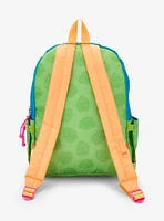 Disney Lilo & Stitch Tropical Multi-Pocket Backpack With Scrump Plush — BoxLunch Exclusive