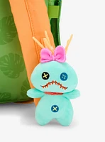 Disney Lilo & Stitch Tropical Multi-Pocket Backpack With Scrump Plush — BoxLunch Exclusive