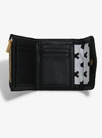 Disney Mickey Mouse Silhouettes Quilted Snap Wallet - BoxLunch Exclusive