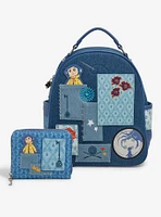 Coraline Patchwork Denim Mini Backpack — BoxLunch Exclusive
