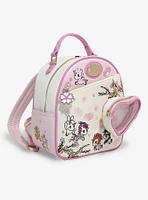 tokidoki Unicorno Cherry Blossom Mini Backpack with Clear Pouch Keychain - BoxLunch Exclusive