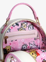 tokidoki Unicorno Cherry Blossom Mini Backpack with Clear Pouch Keychain - BoxLunch Exclusive