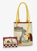 Disney Lady and the Tramp Pasta Dinner Bucket Crossbody Bag - BoxLunch Exclusive