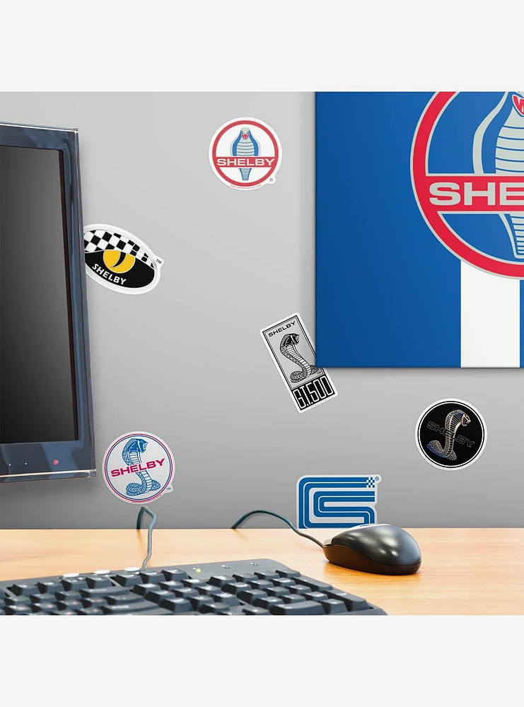 Shelby Cobra 100ct Vinyl Stickers Variety Pack