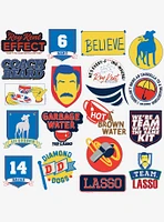 Ted Lasso 100ct Vinyl Stickers Variety Pack