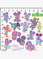 Sesame Street Abby Cadabby 100ct Vinyl Stickers Variety Pack