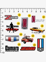 Chevy Camaro 100ct Vinyl Stickers Variety Pack