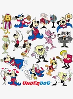 Underdog 100ct Vinyl Stickers Variety Pack