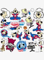 Underdog 100ct Vinyl Stickers Variety Pack